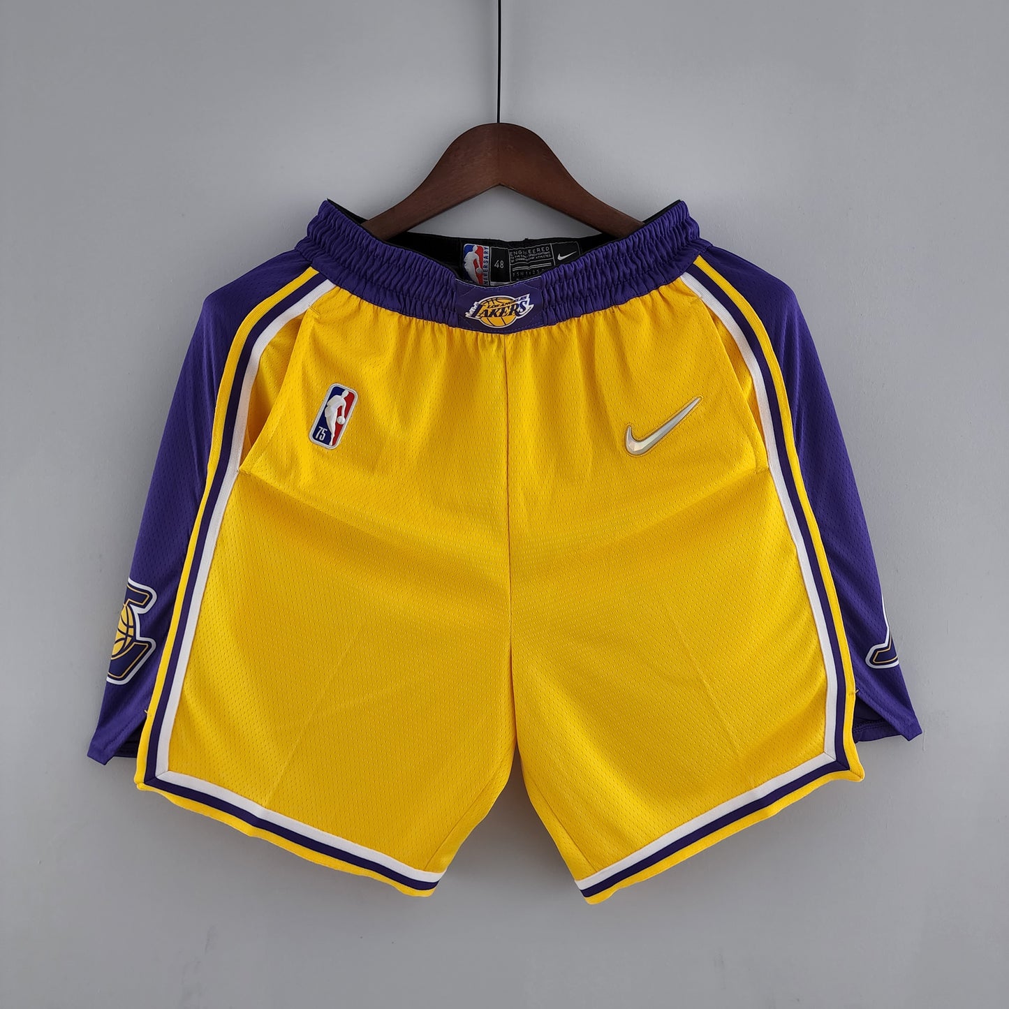 75th anniversary Los Angeles Lakers Yellow NBA