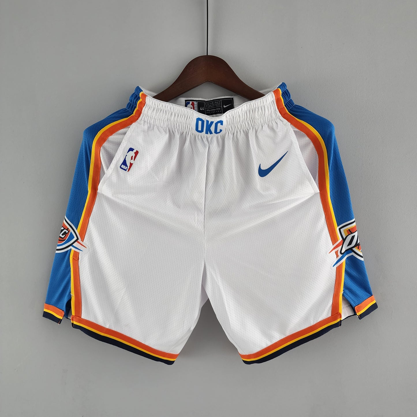 Oklahoma City Thunder NBA Shorts White