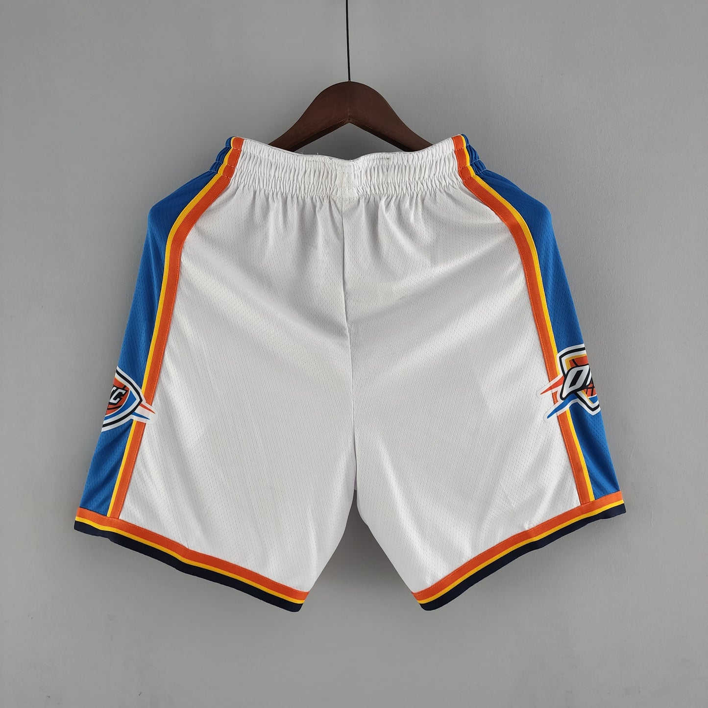 Oklahoma City Thunder NBA Shorts White