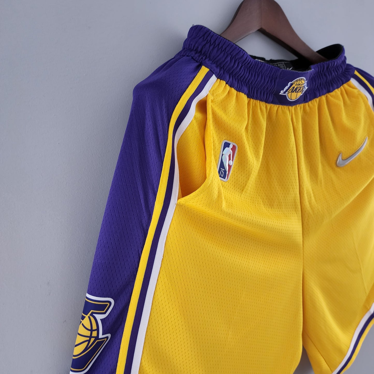 75th anniversary Los Angeles Lakers Yellow NBA